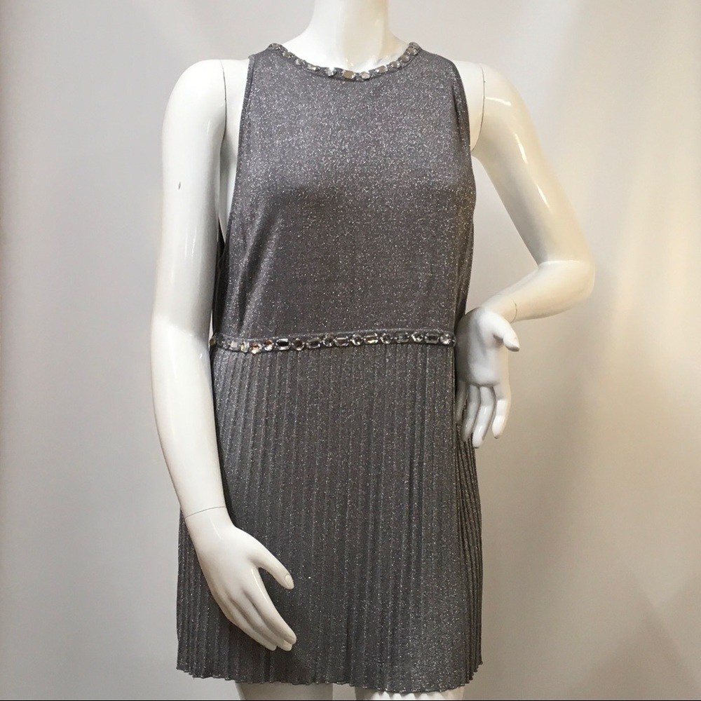 Ashley Stewart Plus Size Sleeveless Holiday Blouse